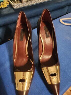 Authentic Coach Leather Pumps size 10